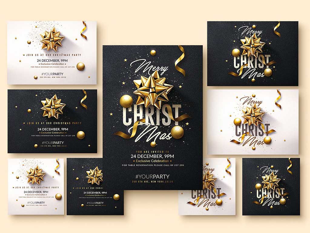 Christmas Flyers Corporate | Luxury Printing